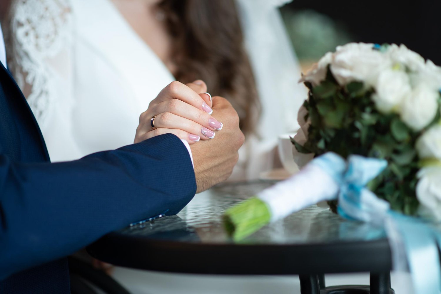 The Complete Guide to Wedding Witnesses 17 Infographic dividing US states into two-witness, one-witness, and no-witness categories